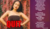 Neha Kakkar QUITS social media, writes ‘wake me up when there’s a better world’