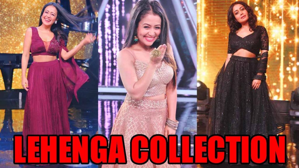 Neha Kakkar’s stunning looks in lehengas 5