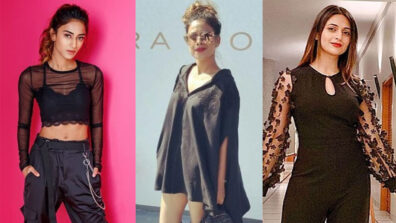 Nia Sharma, Erica Fernandes, Divyanka Tripathi’s Black Looks Can Never Go Wrong!