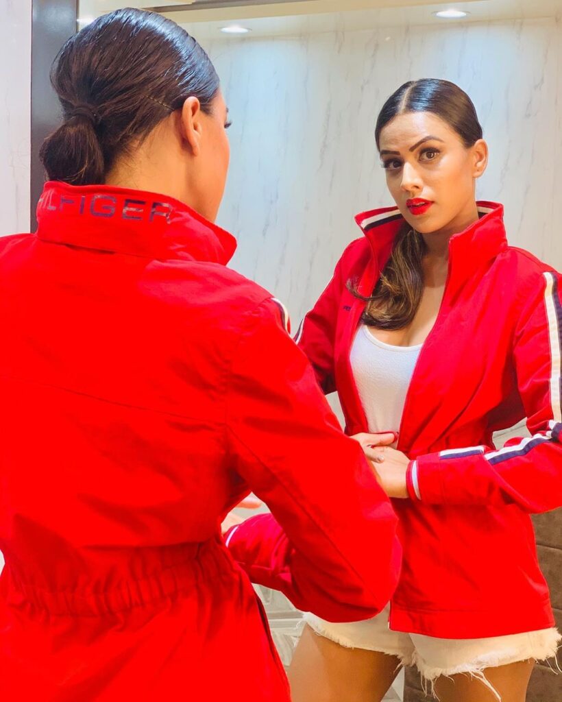 Bookmark These Jacket Looks Of Nia Sharma To Look Sizzling Fashionable On Any Occasion - 7