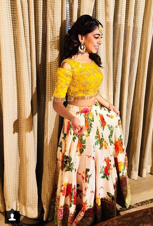 Nia Sharma, Niti Taylor And Surbhi Chandna's Gorgeous Designer Lehengas That You Can't Stop Wearing 3