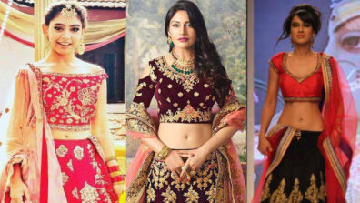 Nia Sharma, Niti Taylor And Surbhi Chandna’s Gorgeous Designer Lehengas That You Can’t Stop Wearing