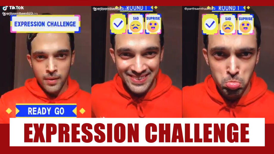 OMG!! Parth Samthaan Is A Winner At The Expression Challenge