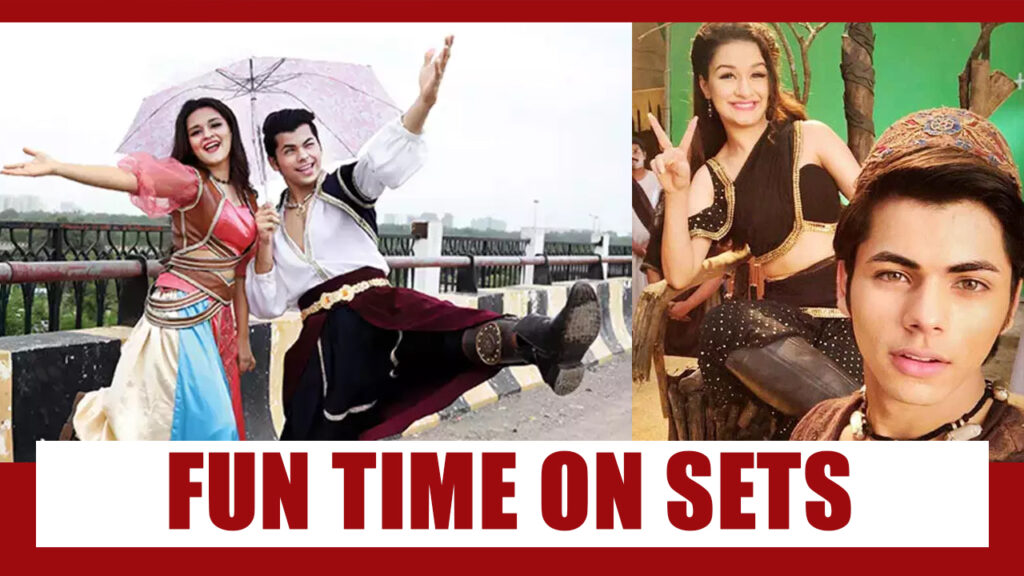 On Location: Avneet Kaur And Siddharth Nigam’s Fun Time