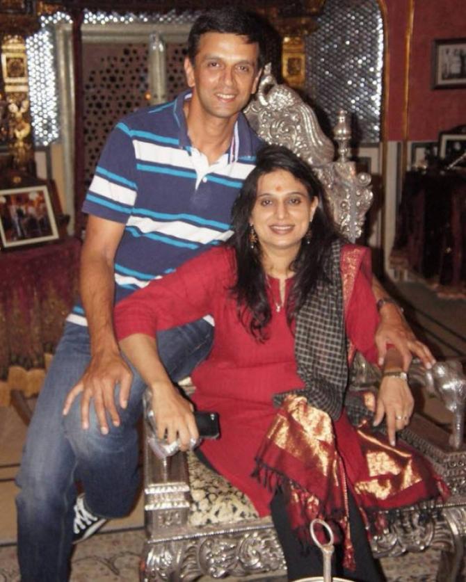 Rahul Dravid and his real life family - 2