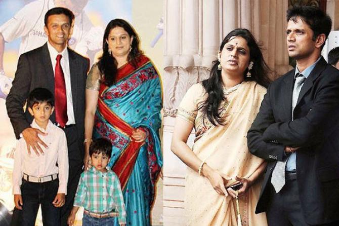 Rahul Dravid and his real life family - 4