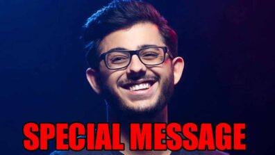 Read Now: YouTube king CarryMinati’s special message for all streamers