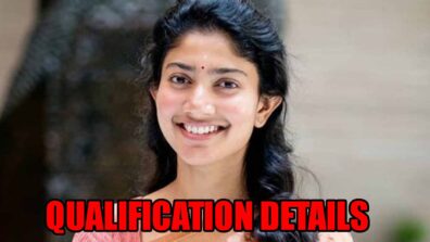 Revealed! Sai Pallavi’s education and qualification details