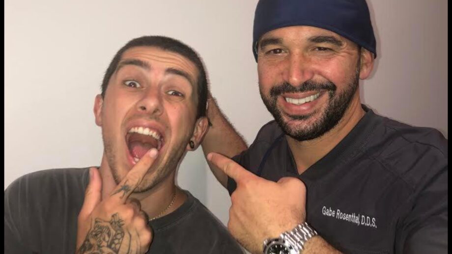 Sam Pepper, Faze Clan Boss, Gets a Gold Tooth From Dr. Gabe