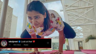 Samantha Akkineni gives us fitness goals with her yoga session, Rakul Preet comments ‘Look at that’