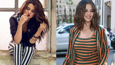 Selena Gomez’s Striped Outfit is a Wardrobe Must-Have, See Pics