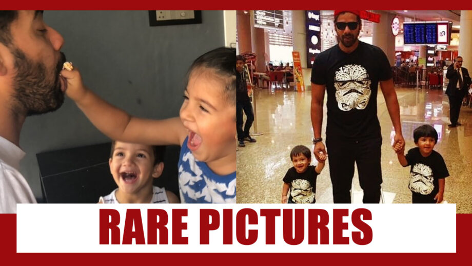 Shabir Ahluwalia’s Rare Photos With His Son Azai and Ivarr