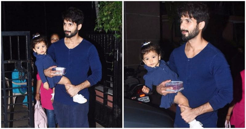 Shahid Kapoor Adorable Moments With Daughter - 0