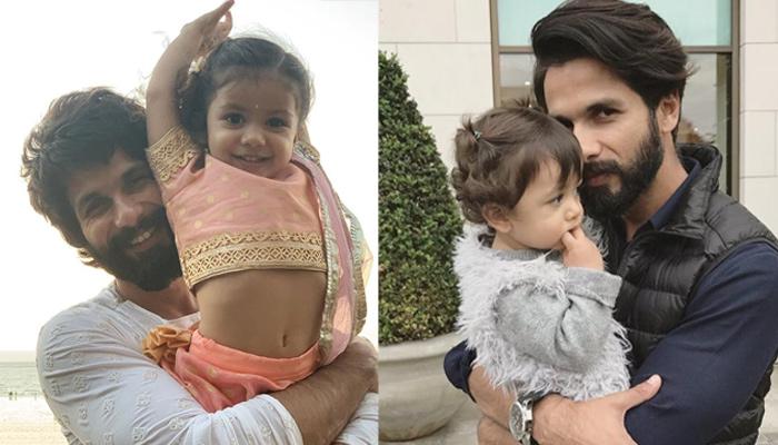 Shahid Kapoor Adorable Moments With Daughter - 1