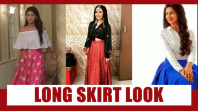 Shivangi Joshi Vs Shrenu Parikh Vs Divyanka Tripathi: Which Diva Nailed The Long Skirt Look?