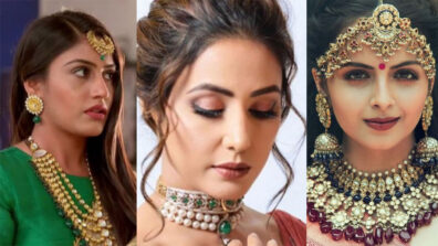 Shrenu Parikh VS Hina Khan VS Surbhi Chandna: Who Gives Fashion Statement In Neckpiece?