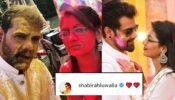 Sriti Jha shares picture from Kumkum Bhagya set, co-star Shabir Ahluwalia posts hearts