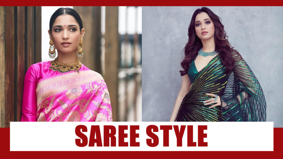 Steal These 5 Sarees From Tamannaah Bhatia’s Closet