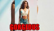 Stunning Disha Patani looks gorgeous in latest 'hot denim shorts' picture, netizens love it