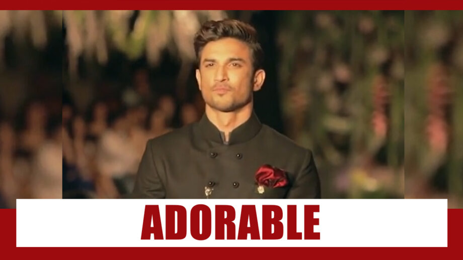 Sushant Singh Rajput Looks Adorable In Manish Malhotra Suits