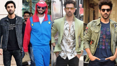 Take A Look At Ranbir Kapoor, Ranveer Singh, Hrithik Roshan, Kartik Aaryan’s Stunning Fashion Pics