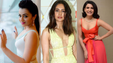 Take A Look At Trisha Krishnan, Rakul Preet Singh, Samantha Akkineni’s Striking Fashion Picks