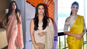 Take A Look! How Nora Fatehi, Aishwarya Rai Bachchan, Jacqueline Fernandez Carry Off The Saree Effortlessly