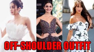 Take Cue From Janhvi Kapoor, Alia Bhatt And Nora Fatehi For Nailing The Off-Shoulder Outfit Look