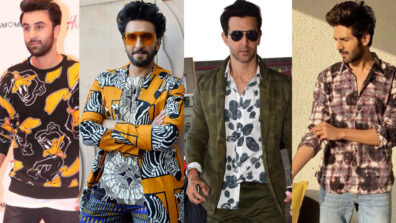 Take Cues From Ranbir Kapoor, Ranveer Singh, Hrithik Roshan, Kartik Aaryan To Style Your Printed Outfits