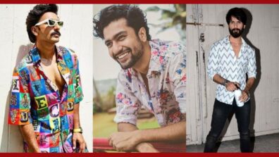 Take Cues From Ranveer Singh, Vicky Kaushal And Shahid Kapoor to style your printed outfits