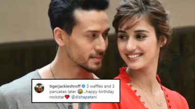 Tiger Shroff wishes Disha Patani, writes ‘happy birthday rockstar’