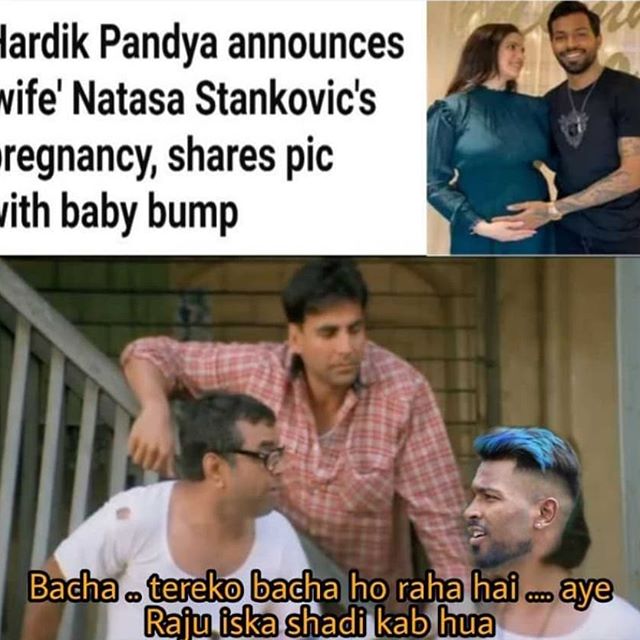 Top 10 Memes Featuring Hardik Pandya - 5