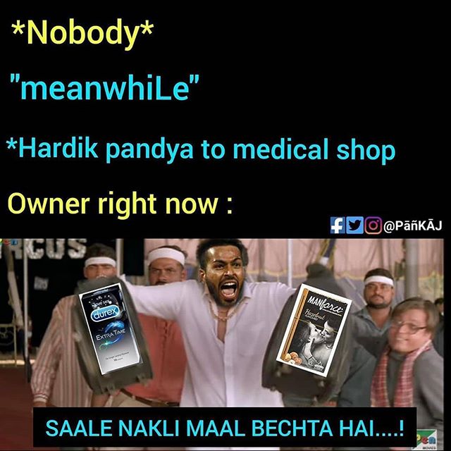 Top 10 Memes Featuring Hardik Pandya - 8