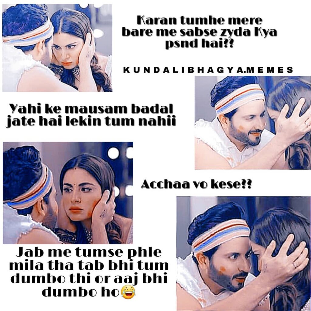 Top 6 Memes On Kundali Bhagya - 4