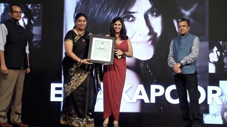 Top 5 Award Winning Moments Of Ekta Kapoor - 1