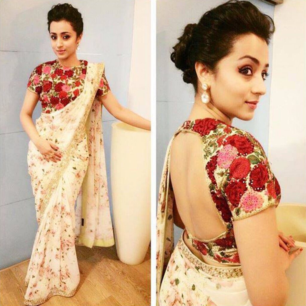 Trisha Krishnan, Anushka Shetty, Rakul Preet Singh, And Samantha Akkineni Can’t Get Enough Of Party Sarees - 1