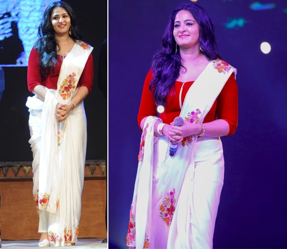 5 Attractive Photos of Anushka Shetty That Prove She’s The Original Saree Queen of South - 3