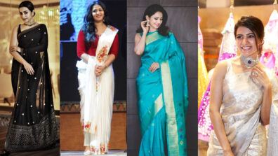 Trisha Krishnan, Anushka Shetty, Rakul Preet Singh, And Samantha Akkineni Can’t Get Enough Of Party Sarees