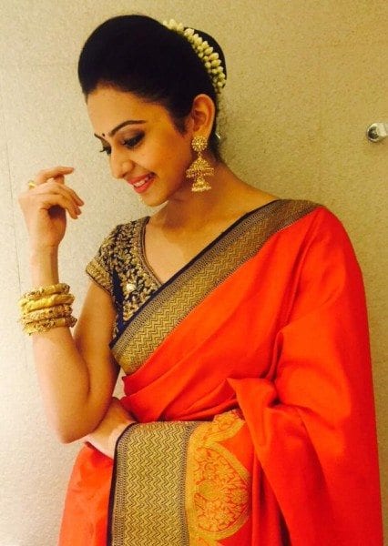 Trisha Krishnan, Anushka Shetty, Rakul Preet Singh, And Samantha Akkineni Can’t Get Enough Of Party Sarees - 5