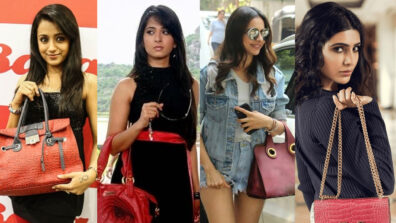 Trisha Krishnan, Anushka Shetty, Rakul Preet Singh, And Samantha Akkineni’s Bag Collection Is Every Girl’s Dream