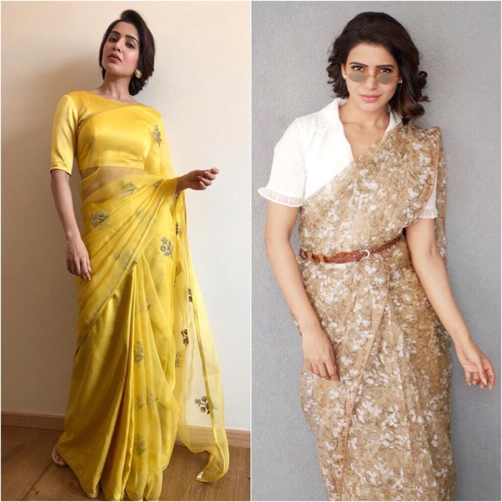 Trisha Krishnan, Anushka Shetty, Rakul Preet Singh, Samantha Akkineni: These Tollywood Actresses’ Saree Looks Are Excellent - 6