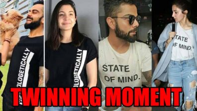 Twinning In Fashion: Virat Kohli And Anushka Sharma’s Twinning Style Moment!