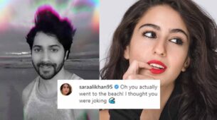 Varun Dhawan shares rainbow beach picture, ‘surprised’ Sara Ali Khan comments in awe