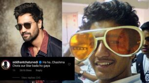 Vicky Kaushal shares latest cool picture wearing glasses, Siddhant Chaturvedi replies with funny comment