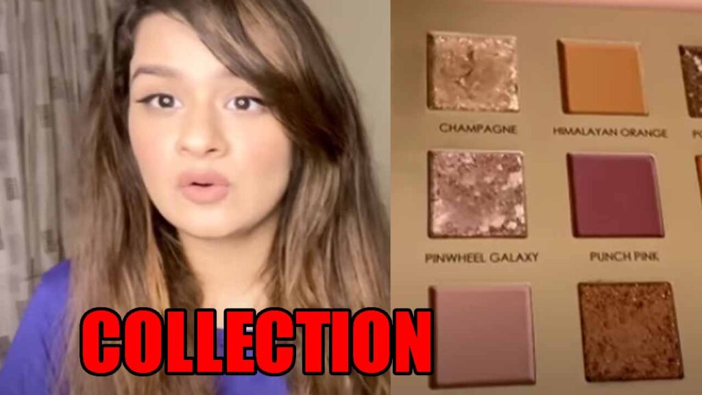 WATCH VIDEO: Avneet Kaur's eyeshadow palette collection