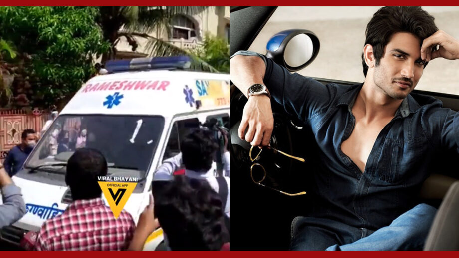 Watch Video: Sushant Singh Rajput’s body being taken to hospital