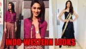 We love Erica Fernandes’s Indo-Western looks; see pics