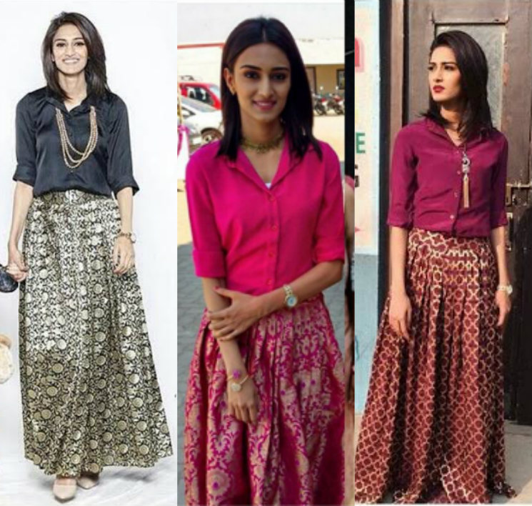 We love Erica Fernandes’s Indo-Western looks; see pics - 2