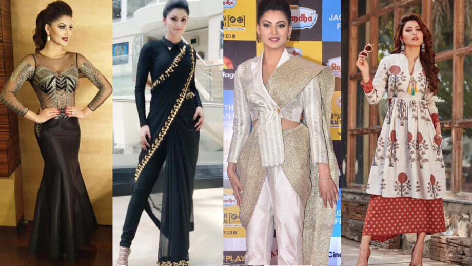 We love Urvashi Rautela’s Indo-Western looks; see pics