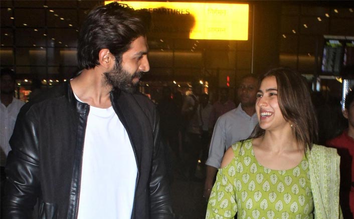 When Kartik Aaryan And Sara Ali Khan Flirted With Each Other - 0